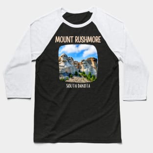 Mount Rushmore Baseball T-Shirt